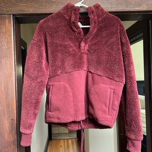 Cozy Crewneck with Drawstring Waist